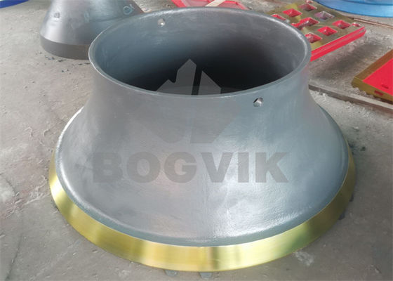 Hoog mangaan Mn14Cr2 Mn18Cr2 M22Cr2 Gietconcave en mantel voor kegelbreker