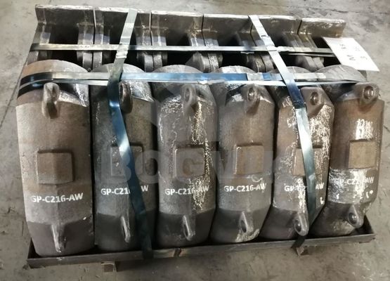 Metalen versnipperonderdelen Hamers Grote breekers en snijmachines Barren Anvils Side Liners Caps and Hammer Pins Pin Protectors