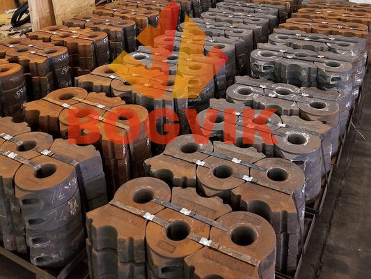 Uitstekende slijtvastheid van Metal Shredder Parts Hammer voor recycling