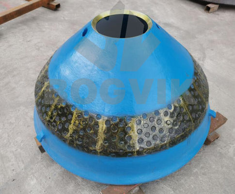 Kerntechnologie Mangan met inslag van titaniumcarbide en Mangan met inslag van chroom van kaak- en kegel slijtagelementen