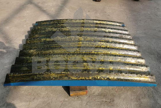 Kerntechnologie Mangan met inslag van titaniumcarbide en Mangan met inslag van chroom van kaak- en kegel slijtagelementen