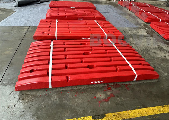 C130 Vaste kaakplaat Verplaatsbare kaakplaat MM1086204 MM1031742 voor vermalers in steengroeven