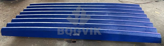 Mijnmachine met hoog mangaan in de kaakplaat C-10048 C-10049 Voor mijnbouw- en steengroeve