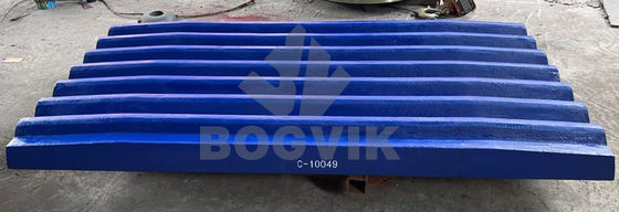 Mijnmachine met hoog mangaan in de kaakplaat C-10048 C-10049 Voor mijnbouw- en steengroeve