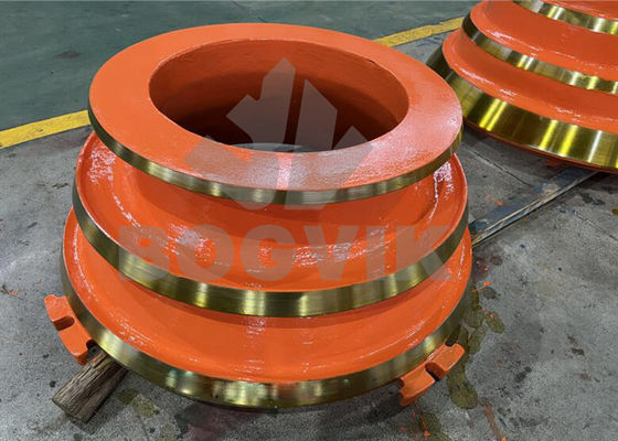 Hoogmanganes staal kegelbreker slijtageonderdelen HP200 HP300 GP200 GP300 mantel en concave