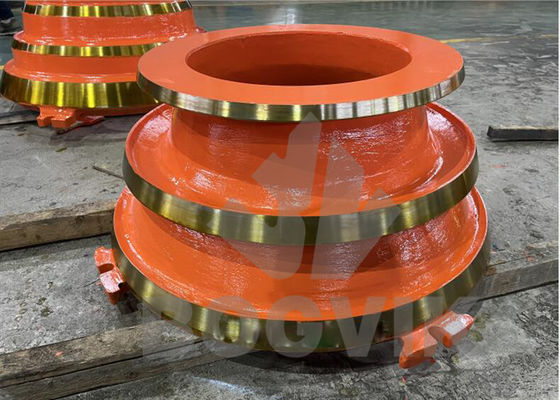 High Manganese GP100 Cone Wear Parts met slijtvast concave, mantel,bowl liner