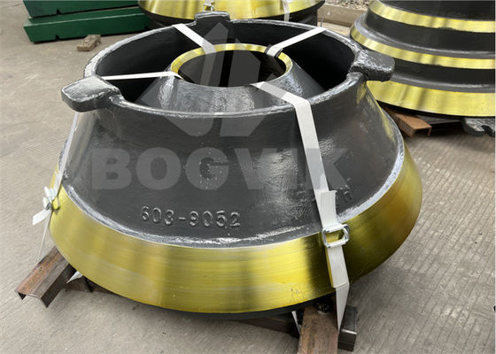 TC1000 TC1300 Spare parts Cone Crusher Bowl Liner en mantel met onderdeelnummer 603/1508E 603/1416E 603/9052E