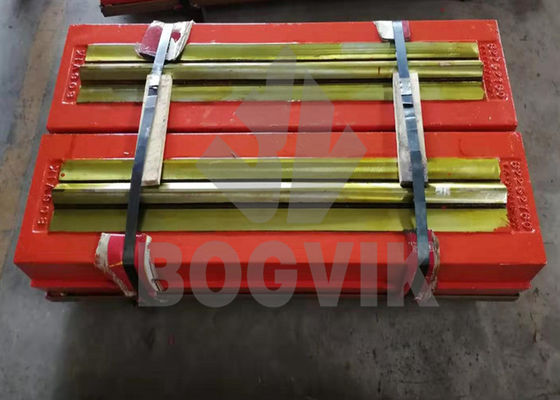 NP1520 NP1620 Blow Bar Martensitisch staal hoogchroom, gekozen volgens verschillende werkomstandigheden