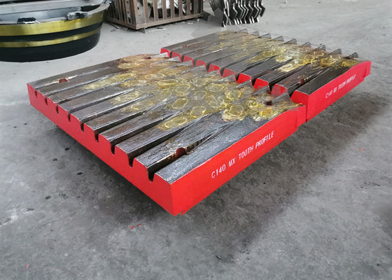 C140 MX Tandprofiel Hoog mangaan met chroominvoegsel met hoge productie-efficiëntie