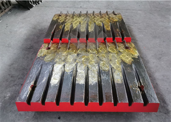 Manganese met Chroom Invoegsel C140 Kaakplaat 2-3 keer levensduur dan normaal mangan crusher liners