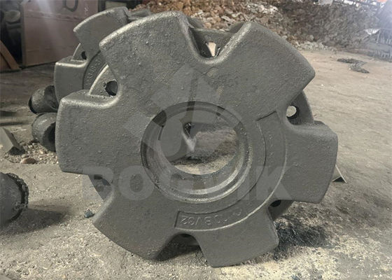 Metalen versnipperonderdelen Kappen en penbeschermers voor het recyclen van schroot met een goede prestatie