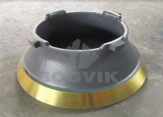 Mn22Cr2 C1550 Zwaar werkbaar kegel slijtage deel Concave 603/1618TT Mantel 603/1617TT