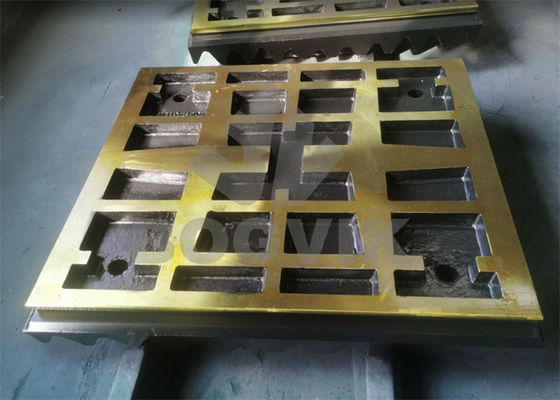 Hoge mangaan C150 Jaw Liner vaste kaakplaat MM0578984 met steengroeve tanden