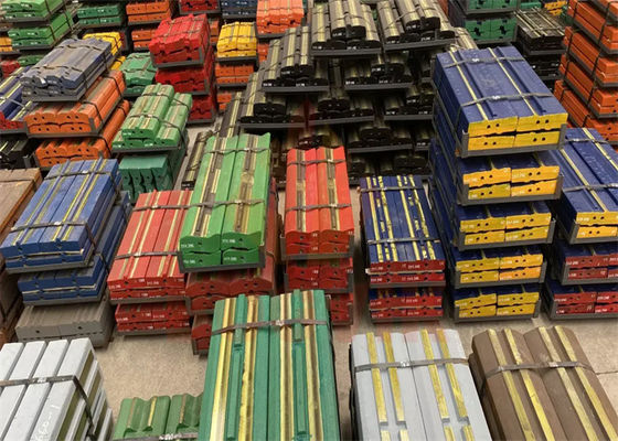 Verscheidene materialen Hoogmanganen Martensitisch Staal Hoogchroom Keramische Inzetblaasbalk geschikt voor verschillende verplettering