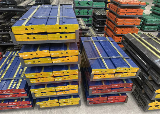 Verscheidene materialen Hoogmanganen Martensitisch Staal Hoogchroom Keramische Inzetblaasbalk geschikt voor verschillende verplettering