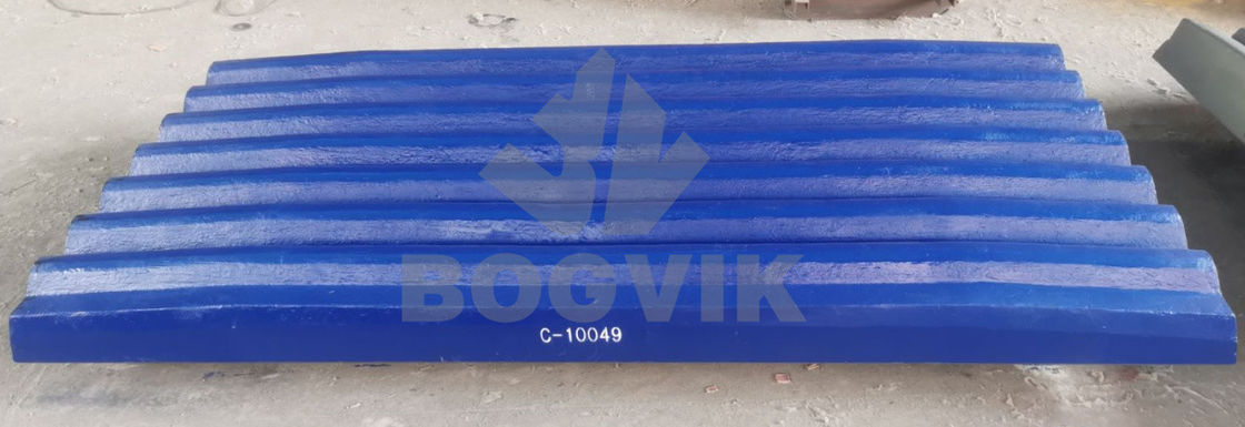 Mijnmachine met hoog mangaan in de kaakplaat C-10048 C-10049 Voor mijnbouw- en steengroeve