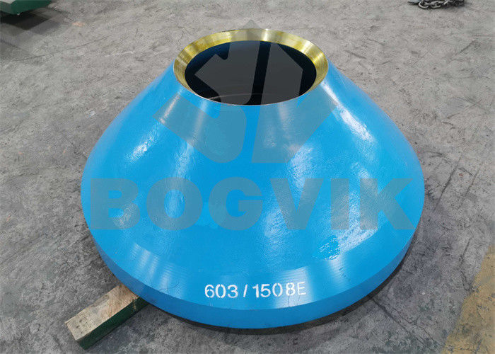 TC1000 TC1300 Spare parts Cone Crusher Bowl Liner en mantel met onderdeelnummer 603/1508E 603/1416E 603/9052E