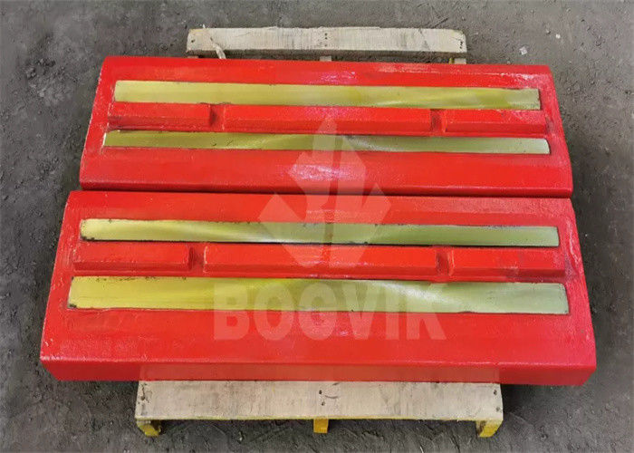 Hoge manganese martensitische staal hoogchroom keramische insert MR110 MR130EVO MR120Z blaasbalken voor verschillende behoeften