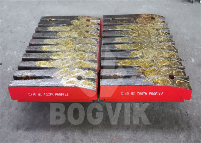 Manganese met Chroom Invoegsel C140 Kaakplaat 2-3 keer levensduur dan normaal mangan crusher liners