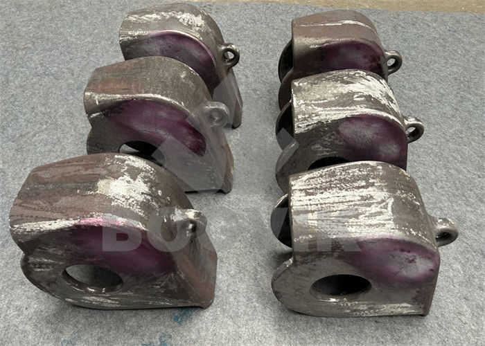 Metalen versnipperonderdelen Kappen en penbeschermers voor het recyclen van schroot met een goede prestatie